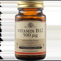 Vitamina B12 500mg, 50 capsule vegetale, Solgar