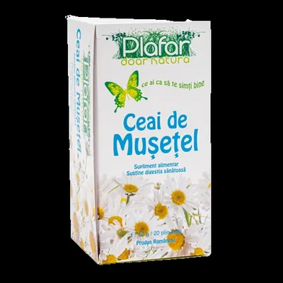 Ceai de musetel, 20 plicuri, Plafar