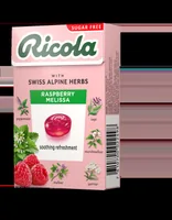 Dropsuri din plante Raspberry Melissa, 40g, Ricola