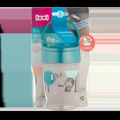 Cana cu pai Junior Lovely baieti, 250ml, Lovi