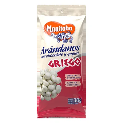Merisoare cu iaurt, 30g, Manitoba