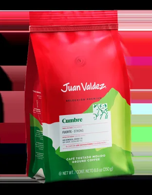 Cafea premium macinata Cumbre, 250g, Juan Valdez