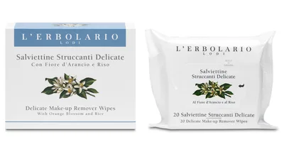 L'Erbolario Servetele demachiante 006, 20 bucati
