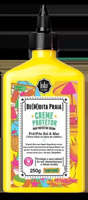 Crema de par cu protectie solara Bemdita Praia, 250g, Lola Cosmetics
