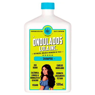 Sampon pentru par ondulat Ondulados, 500ml, Lola Cosmetics