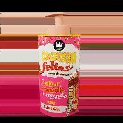 Crema pentru bucle copii cu aroma de ciocolata Cachinho Feliz, 450g, Lola Cosmetics