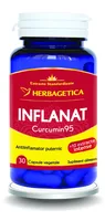 Inflanat+ Curcumin95, 120 capsule vegetale, Herbagetica
