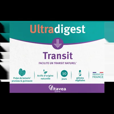 Transit Ultradigest, 10 capsule vegetale, Vitavea