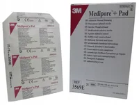 Pansament cu pad central absorbant Medipore + Pad 10x15 cm, 1 bucata, 3M Healthcare