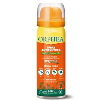 Spray natural cu extract de citriodiol impotriva insectelor, 50ml, Orphea