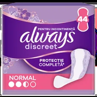 Absorbante pentru incontinenta urinara Discreet Normal, 12 bucati, Always