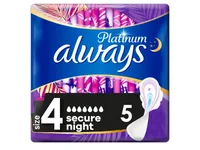 Absorbante Platinum Ultra Night, 6 bucati, Always