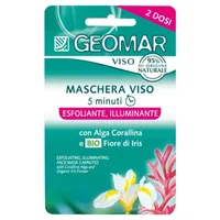 Masca de fata bio exfolianta, 15ml, Geomar