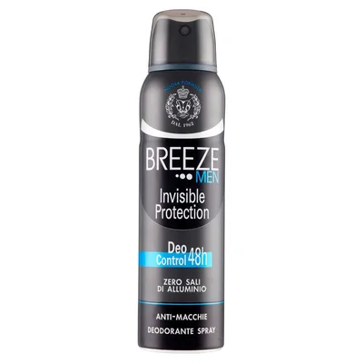 Deodorant spray Men Invisible Protection 48H, 150ml, Breeze