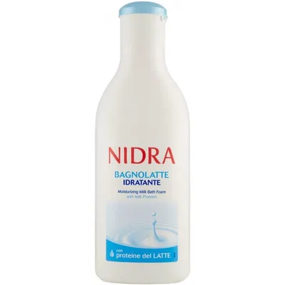 Gel de dus si spuma de baie cu proteine din lapte hidratant, 250ml, Nidra