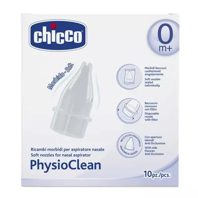 Rezerva pentru aspirator nazal PhysioClean, 10 bucati, Chicco