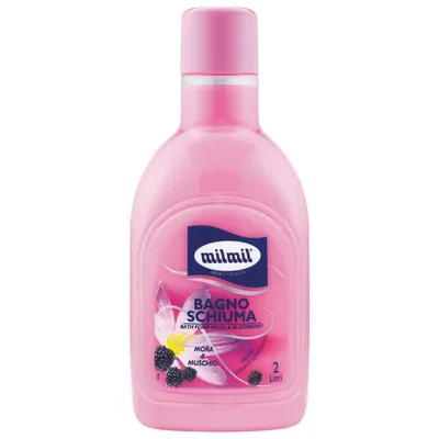 Spuma de baie cu mure si mosc, 1000ml, Mil Mil