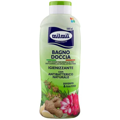 Spumant de baie cu ghimbir & arbore de ceai, 1000ml, Mil Mil