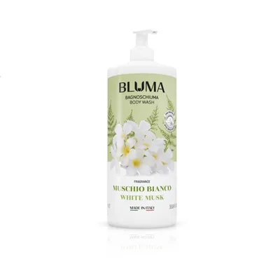 Gel de dus cu parfum de mosc alb, Bluma Moschino Bianco, 1000ml, Bluma