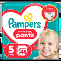 Scutece-chilotel Active Baby Marimea 5 11-17kg, 48 bucati, Pampers
