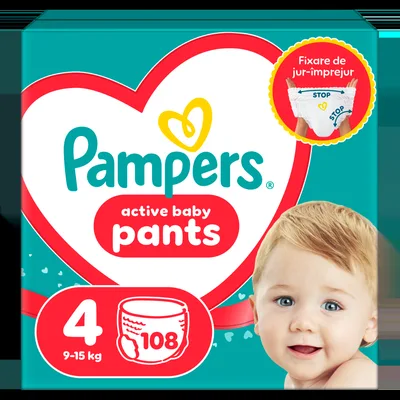 Scutece Pants Stop&Protect Nr. 5 pentru 11-17 kg, 96 bucati, Pampers