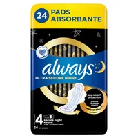 Absorbante Ultra Secure Night, 12 bucati, Always