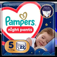 Scutece-chilotel de noapte Night Pants Marimea 4 pentru 9-15 kg, 25 bucati, Pampers