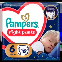 Scutece-chilotel de noapte Night Pants Marimea 4 pentru 9-15 kg, 25 bucati, Pampers