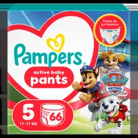 Scutece Pants Patrula Catelusilor Nr.5 pentru 12 - 17 kg, 66 bucati, Pampers