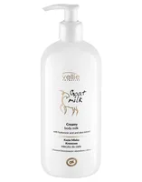 Lapte de corp cremos cu Acid Hialuronic Goat Milk, 500ml, Vellie