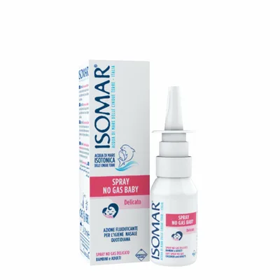 Spray nazal fara gaz cu apa de mare izotonica Baby, 30ml, Isomar