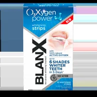 Benzi pentru albirea dintilor cu oxigen activ O3X, 5 x 2 bucati, BlanX