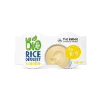 Desert ecologic din orez cu vanilie, 2x130g, The Bridge