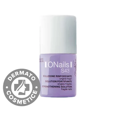 Solutie pentru intarirea unghiilor fragile ONails S43, 11ml, Bionike