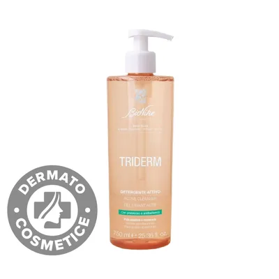 Gel de curatare activ cu prebiotic si ingredient antibacterian Triderm, 400ml, Bionike