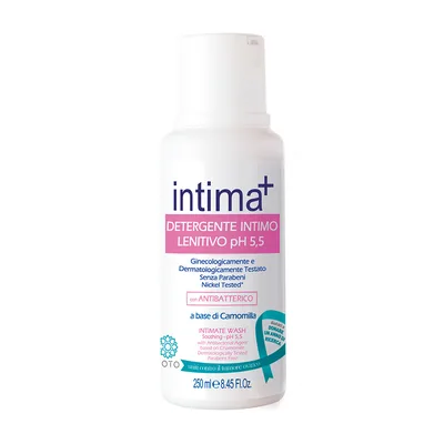 Sapun intim antibacterian mini cu musetel si ph 5.5, 100ml, Intima+