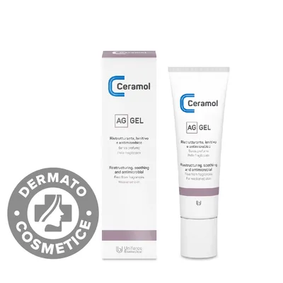 Gel reparator pentru piele fragila AG, 30ml, Ceramol