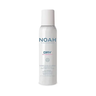 Sampon uscat pentru volum fara apa cu extract de trandafir de Damasc si urzica, 200ml, Noah