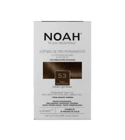 Vopsea de par naturala Saten auriu deschis (5.3), 140ml, Noah