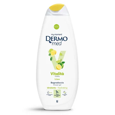 Gel de dus cu aroma de lime Vitalita, 1000ml, Dermomed