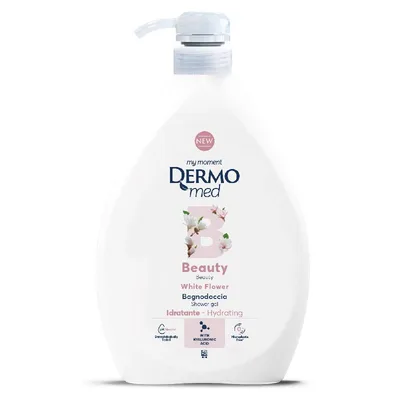 Gel de dus White Flower Beauty, 750ml, Dermomed