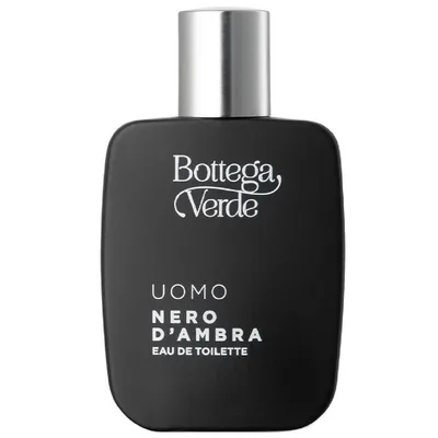 Apa de toaleta cu extracte de lemn pretios Nero D'Ambra, 50ml, Bottega Verde