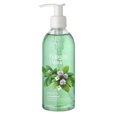 Sapun lichid cu extract de menta si busuioc, 250ml, Bottega Verde