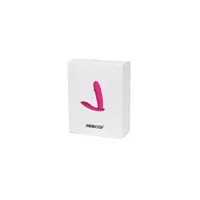 Vibrator cu incalzire dubla stimulare si 10 moduri de vibratie, Pink Bliss, 1 bucata, Ammicco