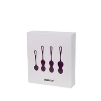 Bile kegel pentru antrenarea muschilor pelvieni Pleasure Balls, 4 bucati, Ammicco
