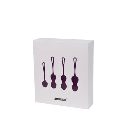 Bile kegel pentru antrenarea muschilor pelvieni Pleasure Balls, 4 bucati, Ammicco