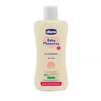 Ulei de baie dermatologic Baby Moments Sensitive 0 luni+, 200ml, Chicco