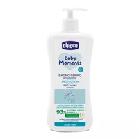 Gel de dus fara lacrimi Baby Moments 0luni+, 750ml, Chicco
