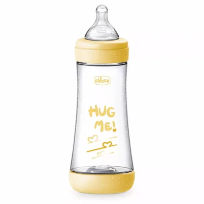 Biberon anti-colici cu tetina Perfect5 marime S 4luni+, 300ml, Chicco