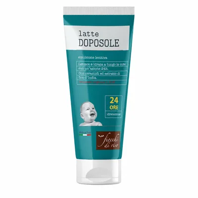 Crema hidratanta dupa plaja 0 luni+, 140ml, Fiocchi di Riso